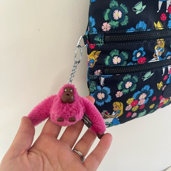 Kipling X Disney Alice In Wonderland Printed Alvar Crossbody Bag - Picture 5 of 15